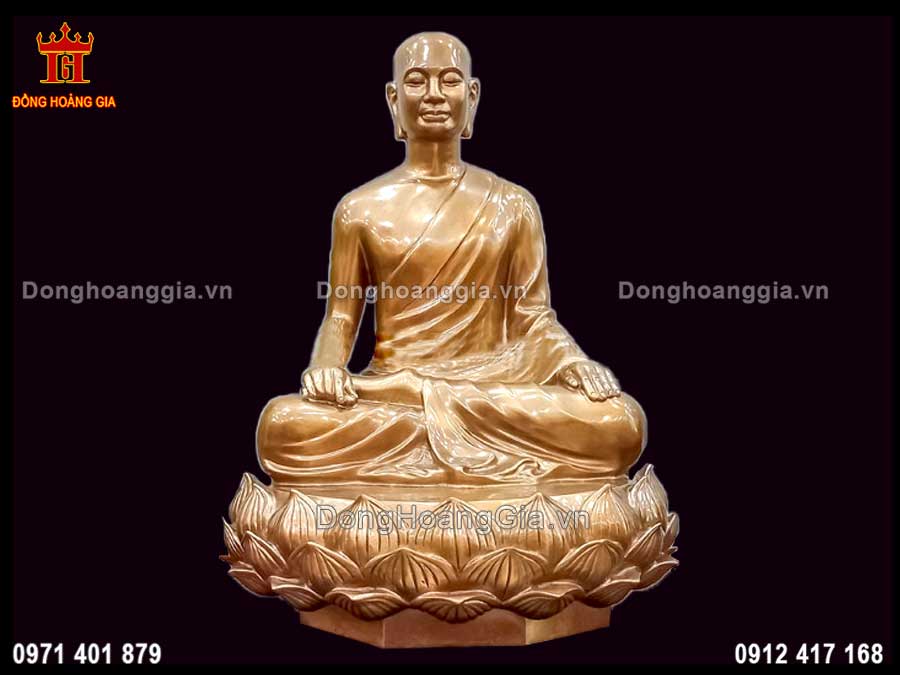 Đồng Hoàng Gia là địa chỉ chế tác tượng Phật Hoàng Trần Nhân Tông uy tín